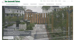 Desktop Screenshot of jaarsveld-tuinen.nl